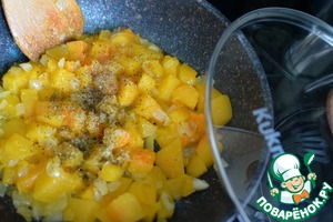 Куриная грудка с тыквой