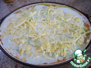 Лазанья с капустой