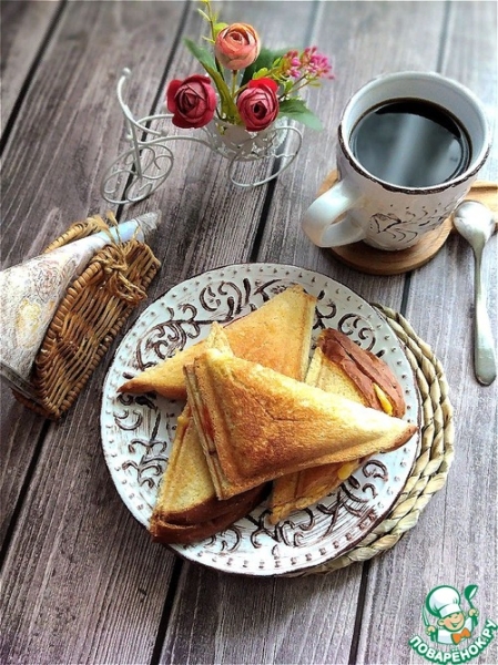 Сэндвич-омлет Сэндвич-омлет