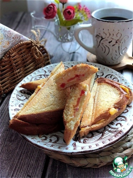 Сэндвич-омлет Сэндвич-омлет