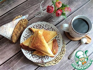 Сэндвич-омлет Сэндвич-омлет