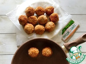 Шарики из индейки с сюрпризом внутри Шарики из индейки с сюрпризом внутри