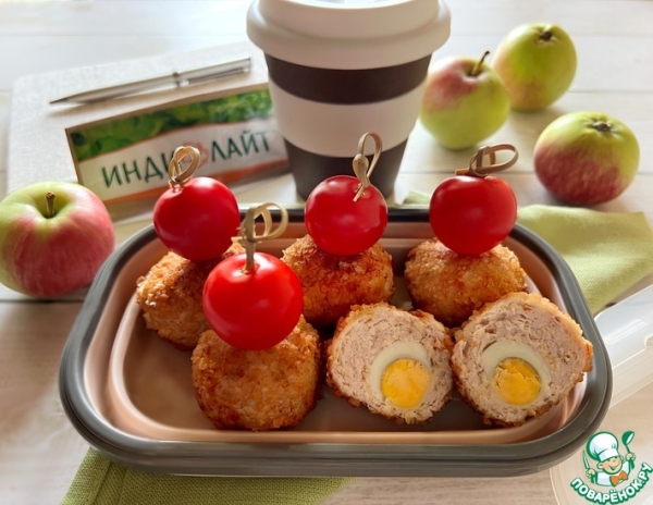 Шарики из индейки с сюрпризом внутри Шарики из индейки с сюрпризом внутри