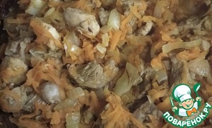 Школьный плов с индейкой Школьный плов с индейкой