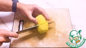 Спиральная картошка с беконом Спиральная картошка с беконом