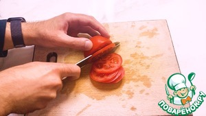 Запеченный морской окунь