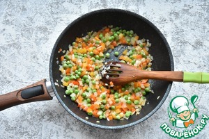 Жареный рис из цветной капусты