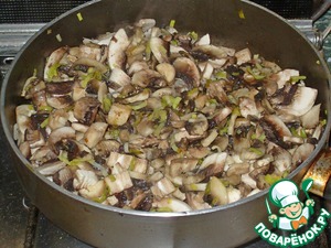 Киш с грибами и курицей Киш с грибами и курицей