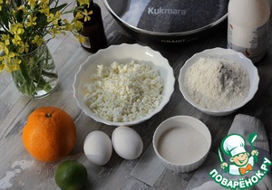 Творожный пирог на сковороде