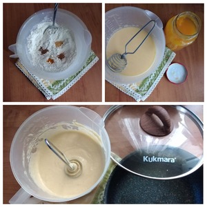 Пряные тыквенные оладьи