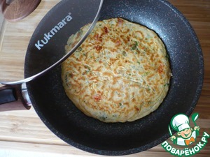 Овощные лепешки на сковороде