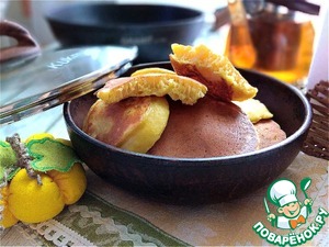 Пряные тыквенные оладьи