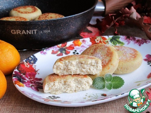 Цитрусовые сырники из тофу