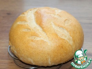 Цельнозерновой пшеничный хлеб на меде Цельнозерновой пшеничный хлеб на меде