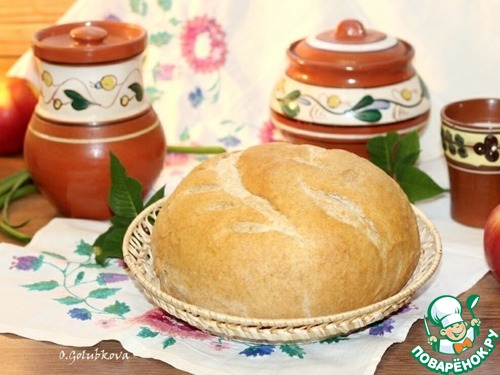 Цельнозерновой пшеничный хлеб на меде Цельнозерновой пшеничный хлеб на меде