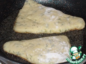 Картофельные пирожки с укропом и сыром Картофельные пирожки с укропом и сыром