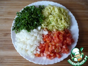 Овощные лепешки на сковороде