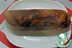 Рулет на сковороде