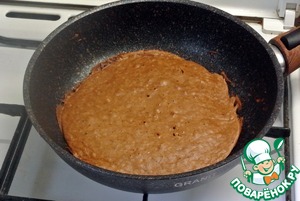 Рулет на сковороде