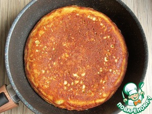 Ленивая творожная лепешка