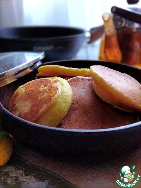 Пряные тыквенные оладьи