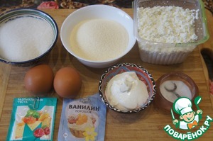 Творожные кексы с манкой