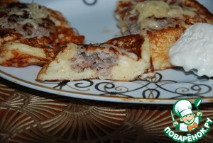 Ленивые беляши "Сырные"