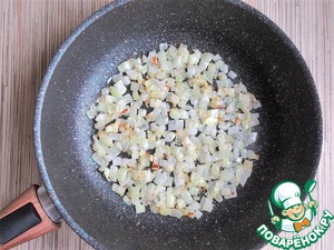 Хлеб на закваске с жареным луком