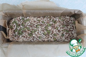 Хлеб без замеса, цельнозерновой, семечковый