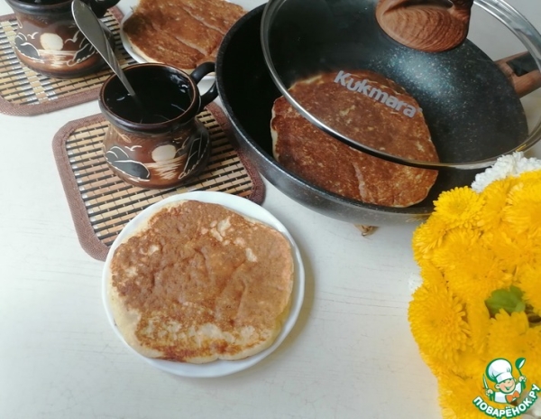 Диетические кокосовые панкейки Диетические кокосовые панкейки