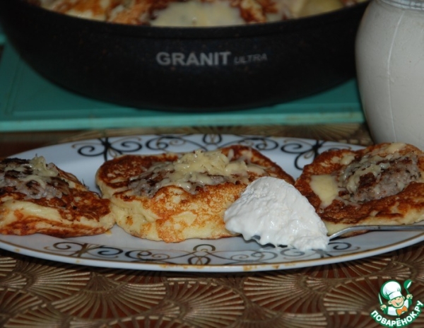 Ленивые беляши "Сырные"