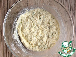 Ленивая творожная лепешка