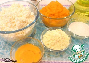 Тыквенные сырники со сливочно-тыквенным соусом