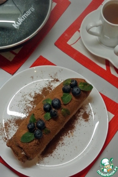 Рулет на сковороде