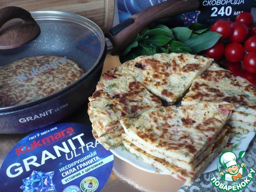 Овощные лепешки на сковороде