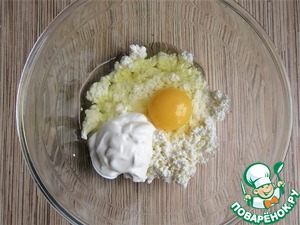 Ленивая творожная лепешка