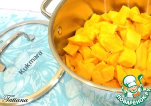 Тыквенные сырники со сливочно-тыквенным соусом