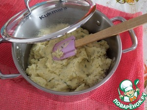 Картофельные пирожки с укропом и сыром Картофельные пирожки с укропом и сыром