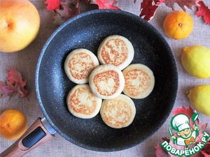 Цитрусовые сырники из тофу