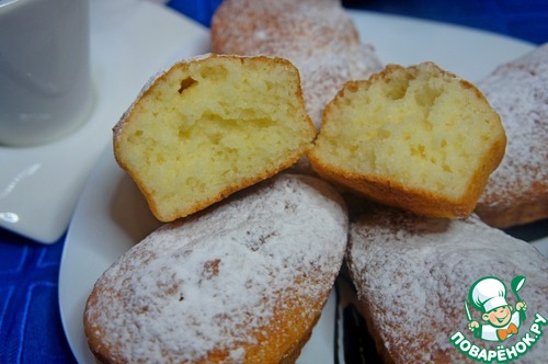 Творожные кексы с манкой