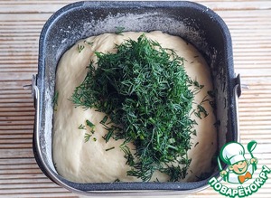 Булочки с зеленью и чесноком на сковороде Булочки с зеленью и чесноком на сковороде