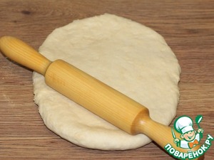 Галушки с курицей, грибами и луком