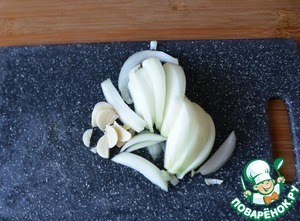 Голень индейки с айвой