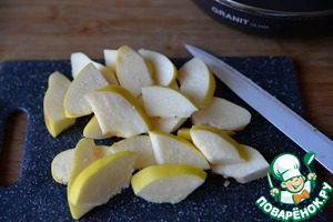 Голень индейки с айвой