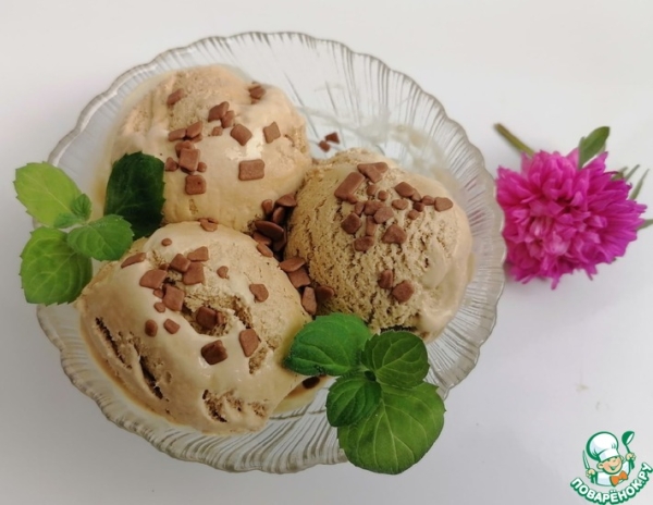 Кофейное мороженое