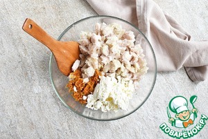 Котлеты из филе трески с рикоттой Котлеты из филе трески с рикоттой