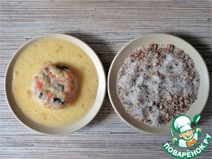 Котлеты из картофеля и грибов