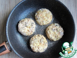 Котлеты из картофеля и грибов