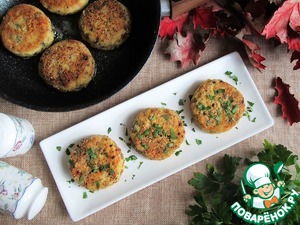 Котлеты из картофеля и грибов