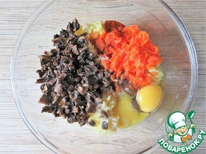 Котлеты из картофеля и грибов